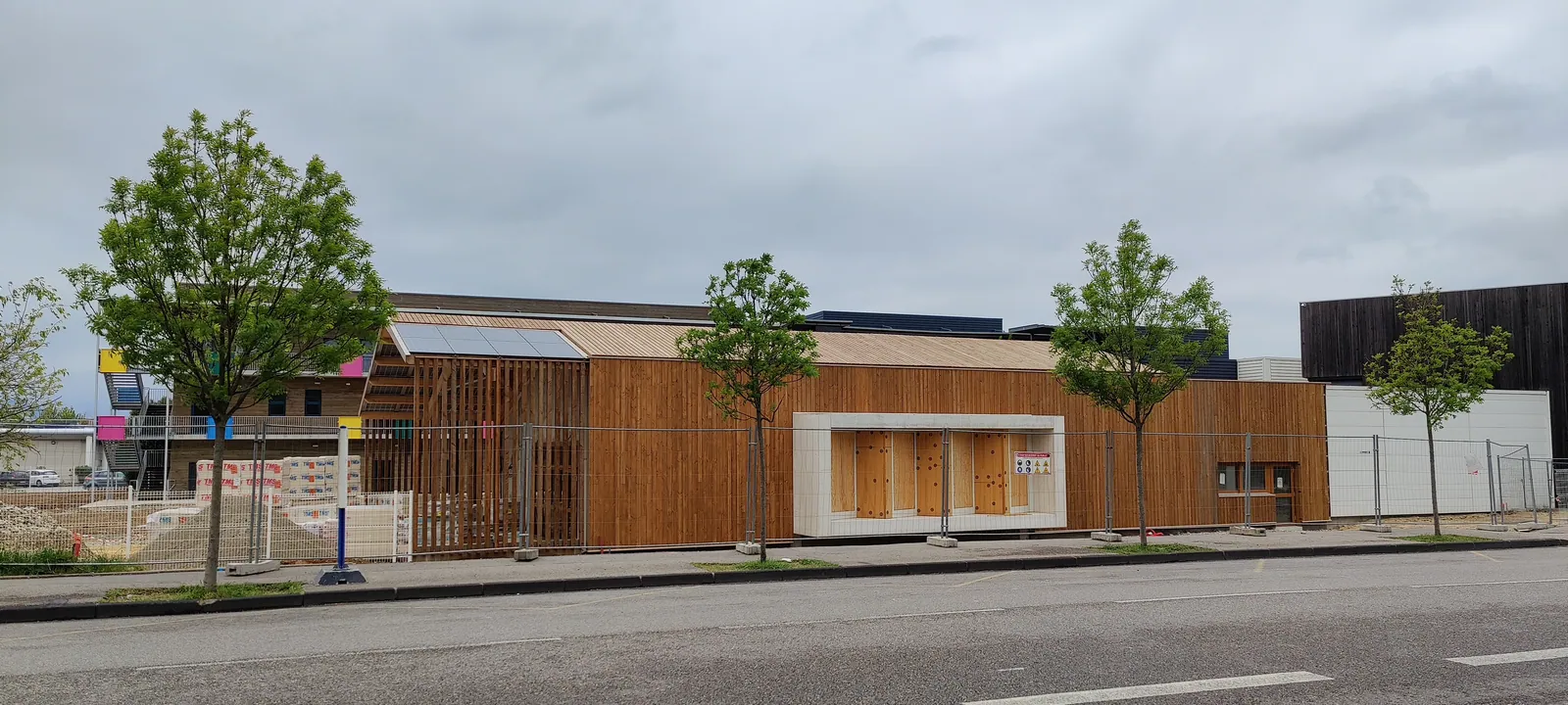 Maison des étudiants ISTM 4.0 à Valence, façade sur rue