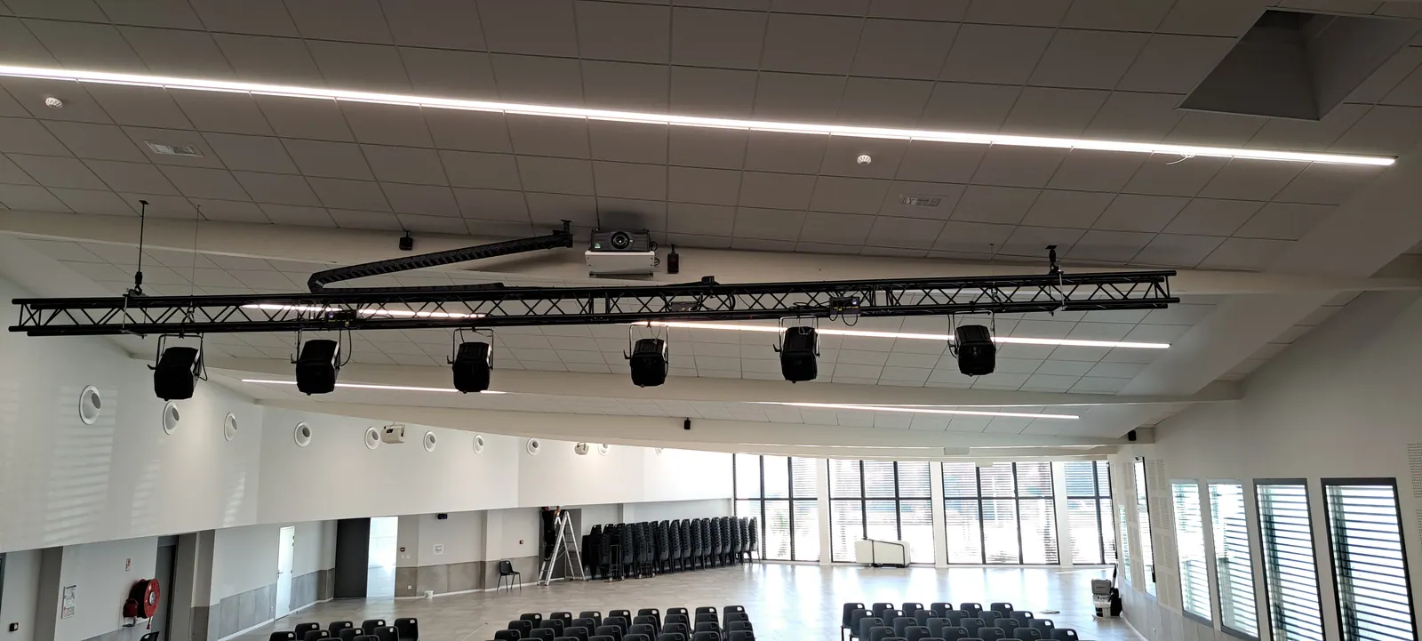 Salle polyvalente Agora à Guilherand-Granges après surélévation